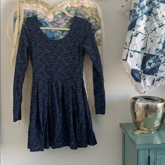 Free People Dresses & Skirts - Free People lace skater dress
